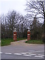 TM4689 : The entrance to North Cove Hall by Geographer