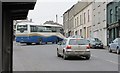 The Ulsterbus Goldline 240 Newry Express turning round in Downpatrick Street