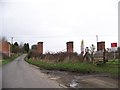 Remains of railway viaduct, Richborough, Kent