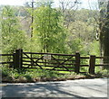 No public footpath to the river valley from here, north of Cwmavon