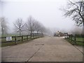 Entrance to Tyler Hill fishery