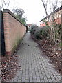 Footpath from Edison Square