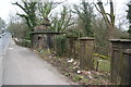 The old entrance to the Old and New Halls