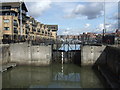 Tidal lock, Brunswick Dock