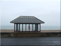 TV4898 : Shelter on the seafront, Seaford by Malc McDonald