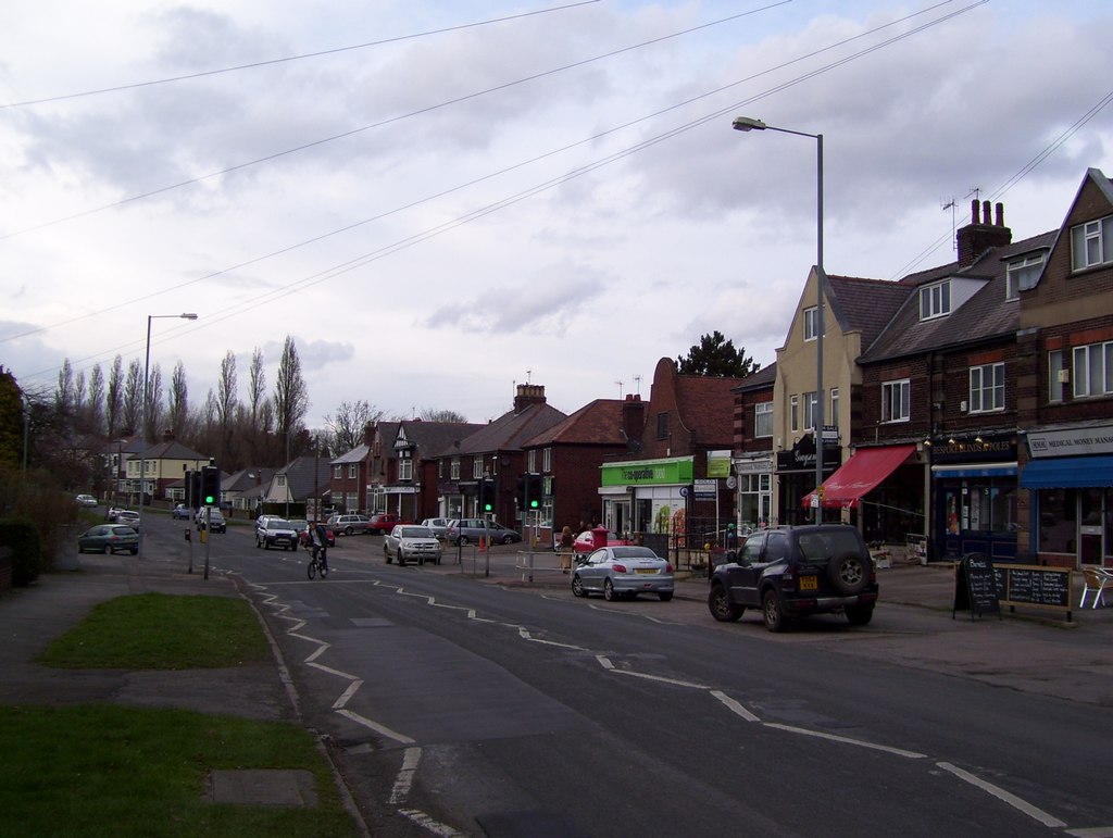 Shops on Hutcliffe Wood Road in 2012 © Martin Speck :: Geograph Britain ...