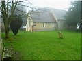 Up Marden church on a misty morning