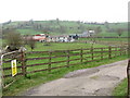 Farm buildings and a disused farmhouse in the Clanrye Valley