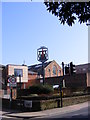 TM4462 : Leiston Cum Sizewell Town sign by Geographer