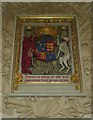 Henry VIII coat of arms in New Hall Chapel