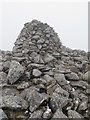 NN5698 : Geal Charn Summit Cairn by Alan Hodgson