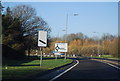 Roundabout approaching, A323