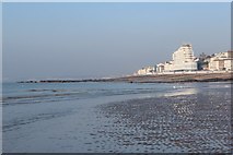 TQ8008 : Low tide on St Leonards beach by Oast House Archive