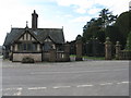 SJ4853 : Broxton Old Hall Lodge and Entrance by M J Richardson