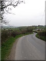 Maryvale Road descending towards the Corcreechy Road junction