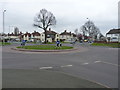 Roundabout near Old Fallings