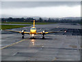 NS4866 : Air Ambulance aircraft at Glasgow Airport by Thomas Nugent