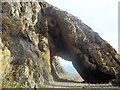 SD3973 : Mini arch at Humphrey Head by Rod collier