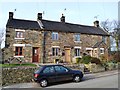 Houses on the east of Longnor village