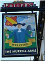 The sign at "The Murrell Arms"