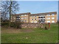 Flats above an old quarry in Vale Gardens