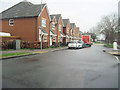 Silver Birch Way from Hampden Hall roundabout