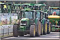 Mid Devon : Tractors at Exebridge Industrial Estate