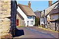 Charminster: Winding road through the village