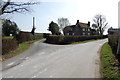 Road junction near Popeswood Farm