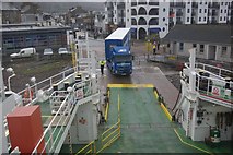 NS2059 : Loading the Cumbrae Ferry at Largs by Stephen McKay