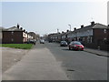 Hag Fold - Devonshire Road looking east at Car Bank Avenue