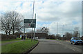 Nearing Ellen Road roundabout on Oxford Road