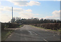 Pitchcott Road at entrance to Holbornhill Farm