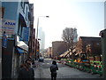 View of buildings in Liverpool Street, viewed from Wentworth Street