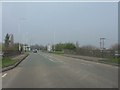 A458 crossing the Shrewsbury bypass