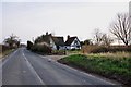 Thatched Cottage on the B1061 near Little Thurlow