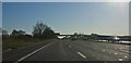 The M62 motorway at Barton Grange