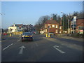 Bradbourne Vale Road at the Otford Road turnoff