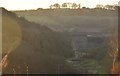 ST0431 : West Somerset : Clatworthy Dam by Lewis Clarke