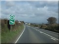 The approach to Wadebridge on the A39