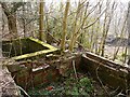 Ruined buildings, Barcombe Colliery, Birkshaw