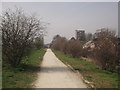 Footpath beside Church Milton Estate (3)