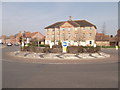 Roundabout on Jacinth Drive, Milton Regis