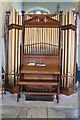 TF0226 : Organ, St Andrew's church, Irnham by J.Hannan-Briggs