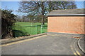 Wellesley Road entrance to Agg Gardner recreation ground