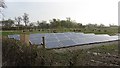 NS6695 : Photovoltaic array, Kippen Station by Richard Webb