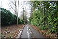 Footpath south from Wadhurst Rd