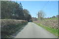 Road towards Bodyddan looking west