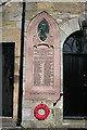 NS9672 : 1914-1918 War Memorial by Anne Burgess
