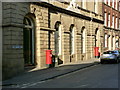SK3587 : County Court Hall with postboxes by Alan Murray-Rust